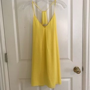 Yellow Razorback dress